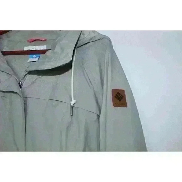 Columbia Windbreaker Preppy Cozy Casual Relaxed Fit Boho Jacket Women's Size x1 - Picture 3 of 16